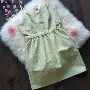 AE Tribal Ikat Side Cutout Mini Dress